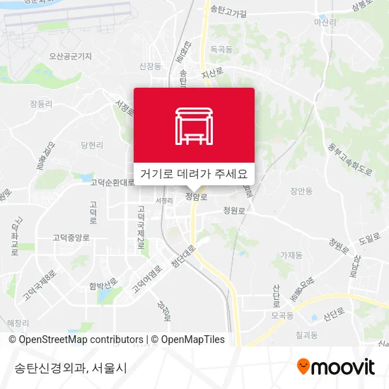 송탄신경외과 지도
