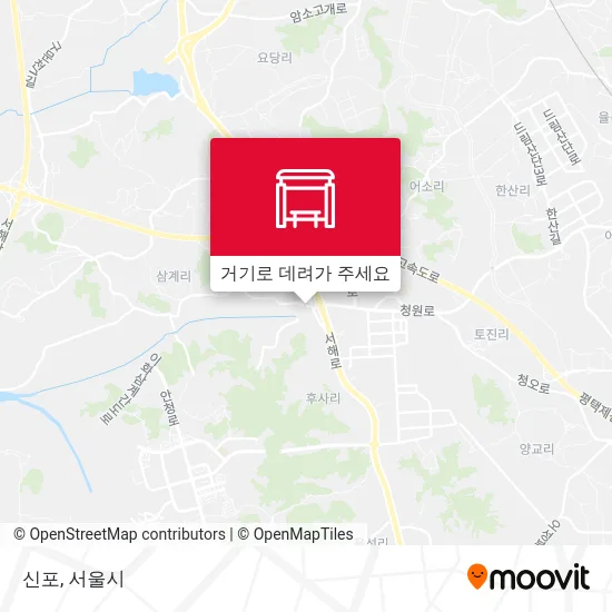신포 지도