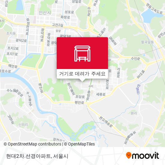 현대2차.선경아파트 지도