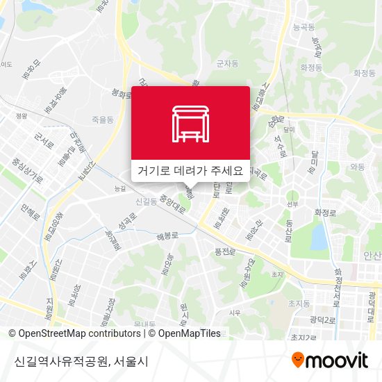 신길역사유적공원 지도