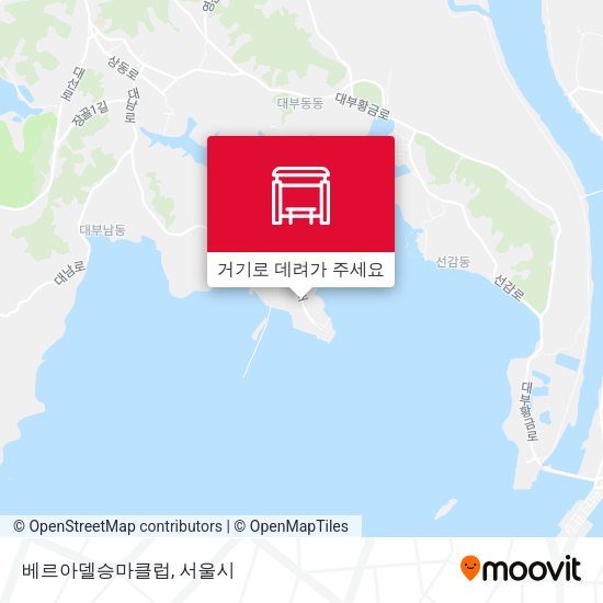베르아델승마클럽 지도
