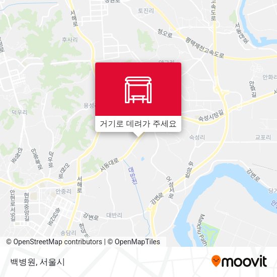백병원 지도