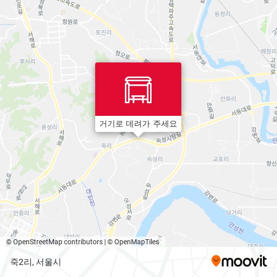 죽2리 지도
