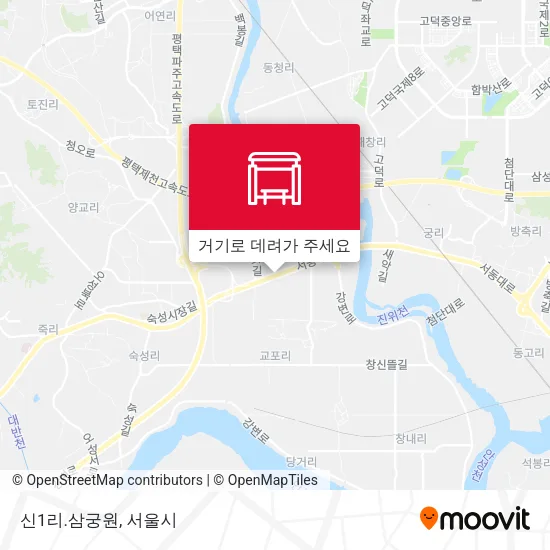 신1리.삼궁원 지도