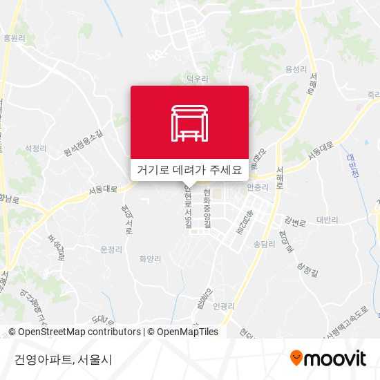 건영아파트 지도