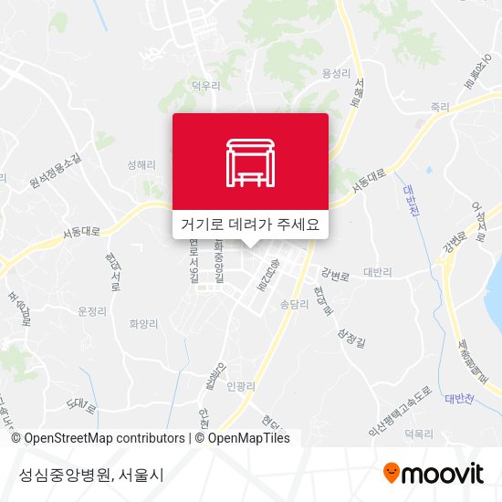 성심중앙병원 지도