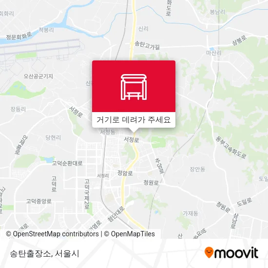송탄출장소 지도