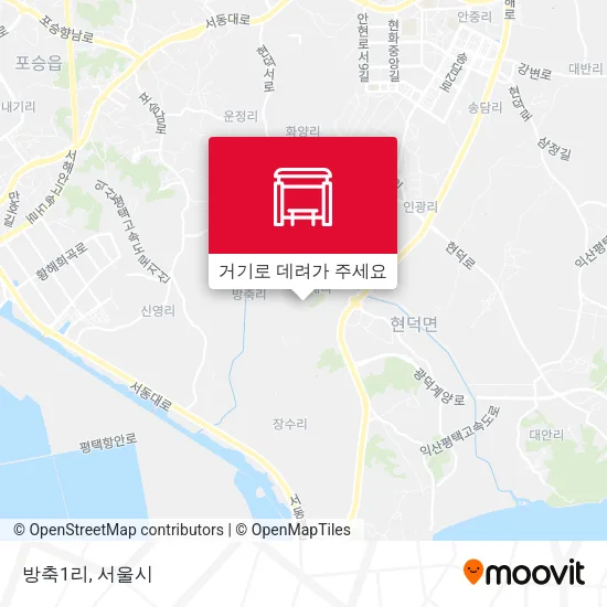 방축1리 지도