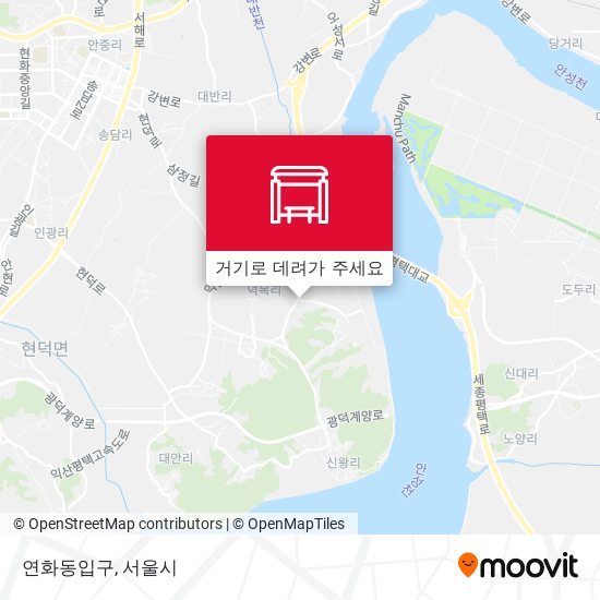 연화동입구 지도