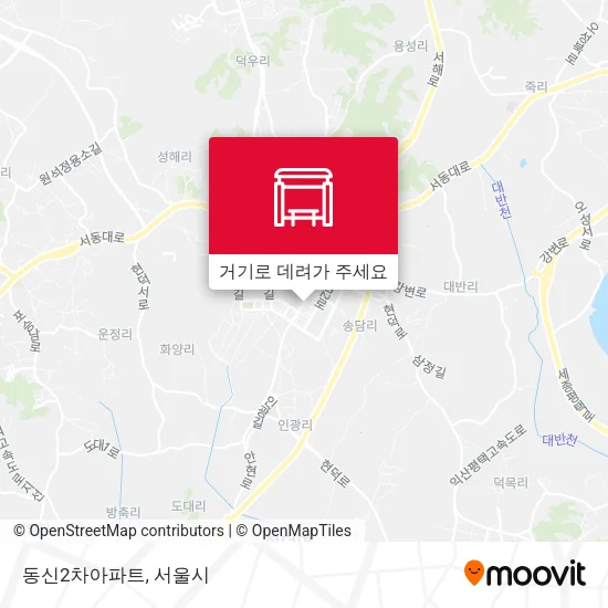 동신2차아파트 지도