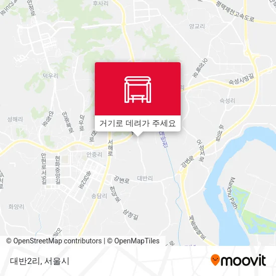 대반2리 지도