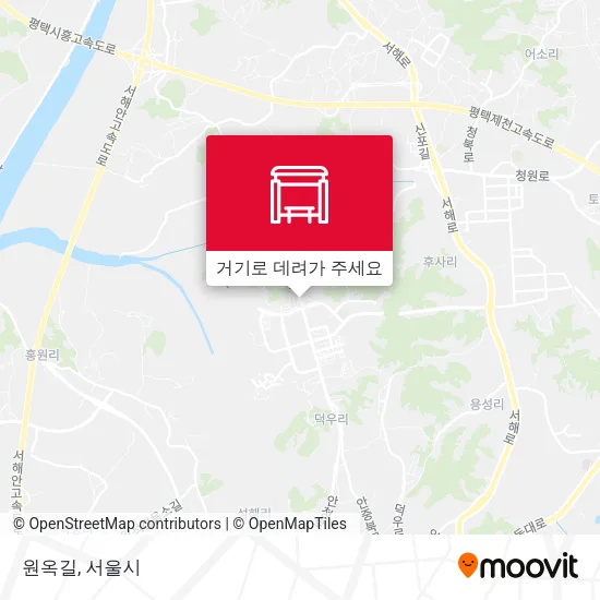 원옥길 지도