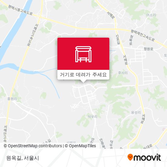 원옥길 지도