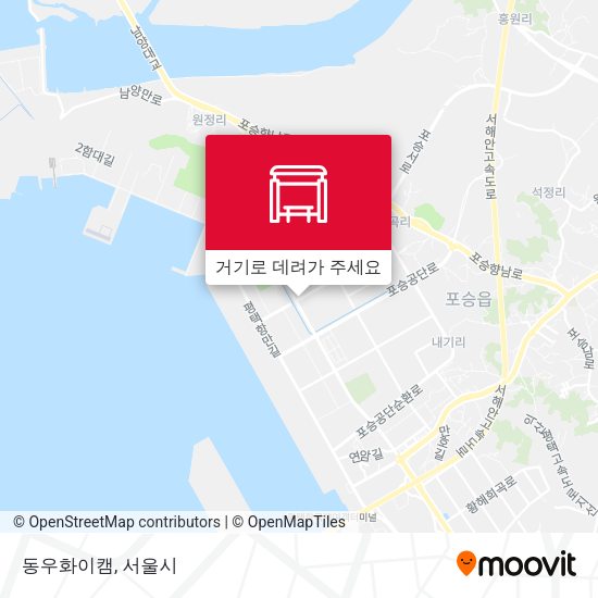 동우화이캠 지도
