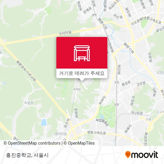 흥진중학교 지도