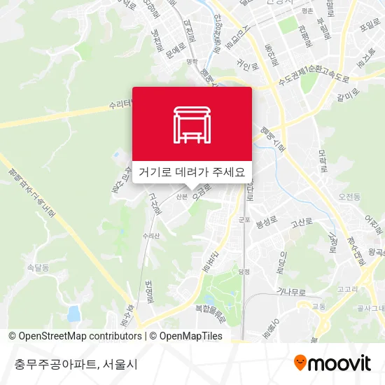충무주공아파트 지도