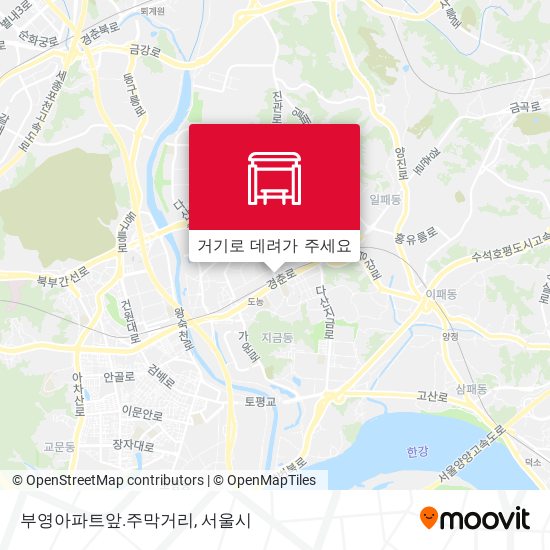 부영아파트앞.주막거리 지도