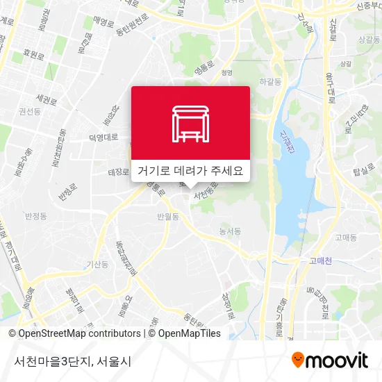 서천마을3단지 지도
