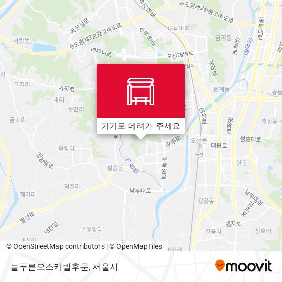 늘푸른오스카빌후문 지도