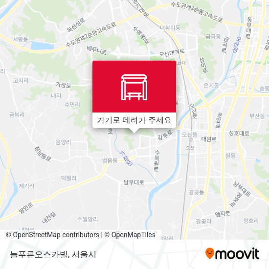늘푸른오스카빌 지도