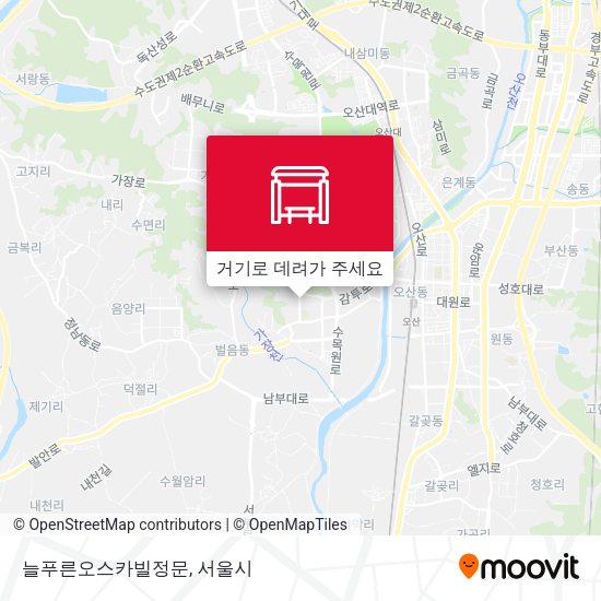 늘푸른오스카빌정문 지도