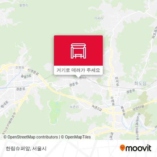 한림슈퍼앞 지도