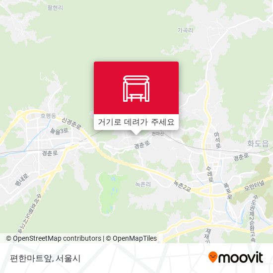 편한마트앞 지도