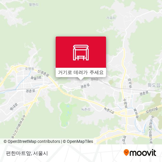 편한마트앞 지도