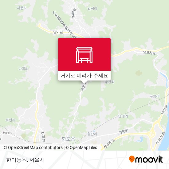 한미농원 지도