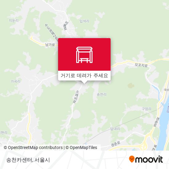 송천카센터 지도
