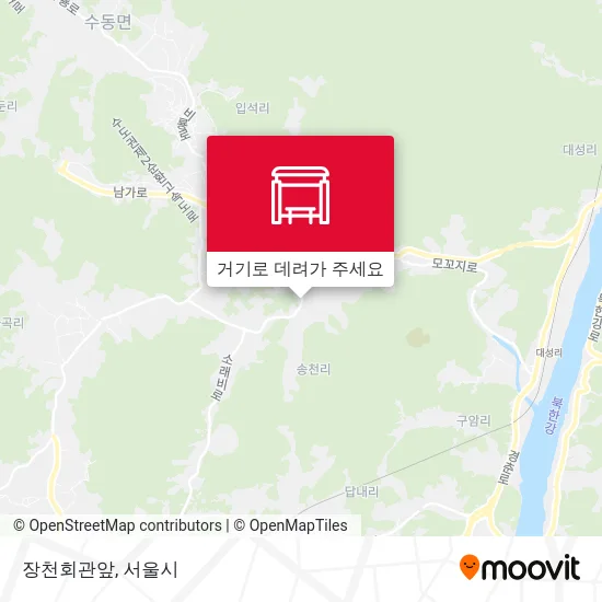 장천회관앞 지도