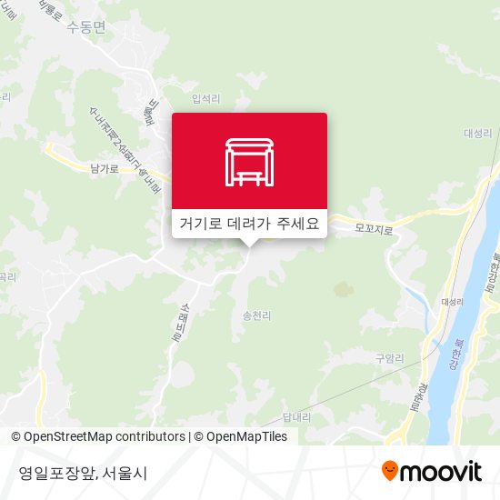 영일포장앞 지도