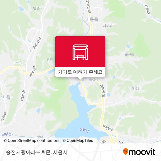 송전세광아파트후문 지도