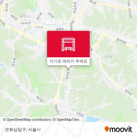 은화삼입구 지도