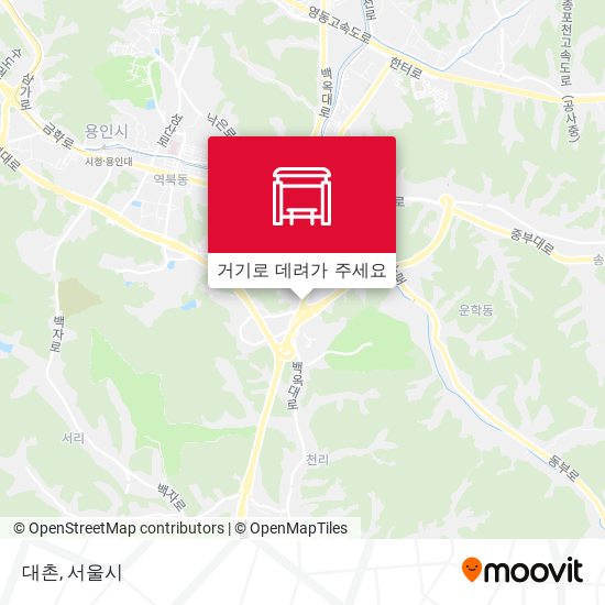 대촌 지도