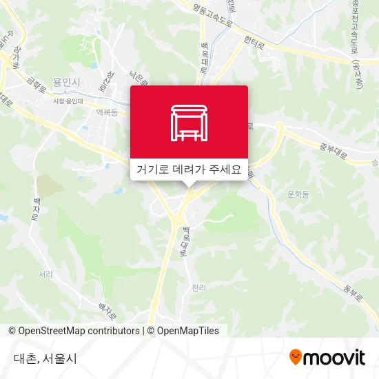 대촌 지도