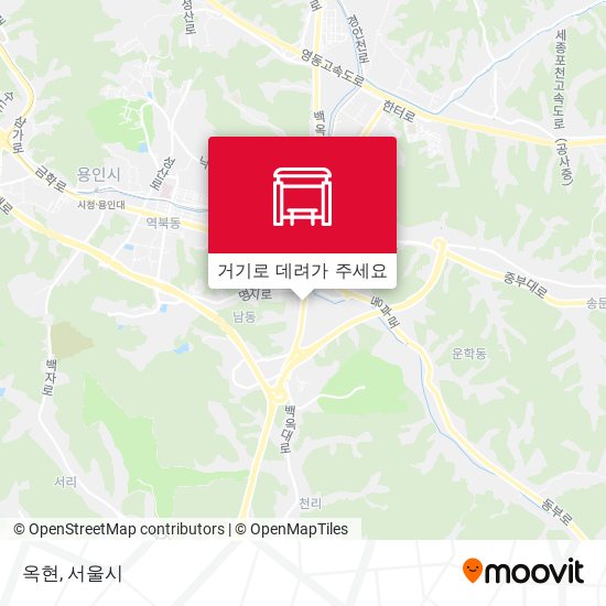 옥현 지도