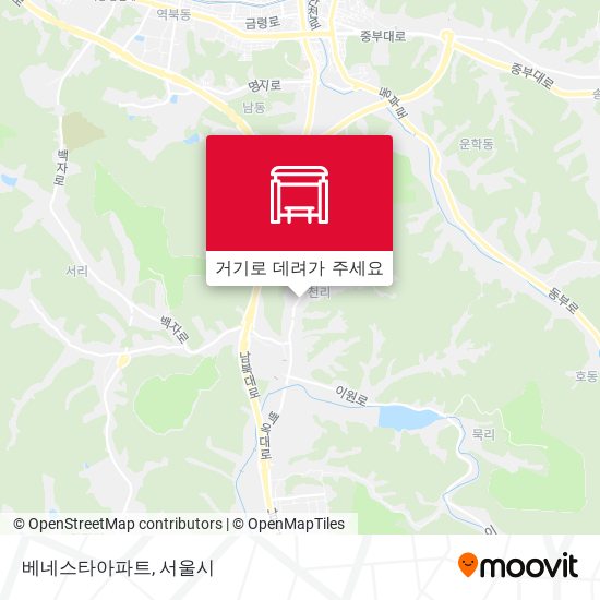 베네스타아파트 지도
