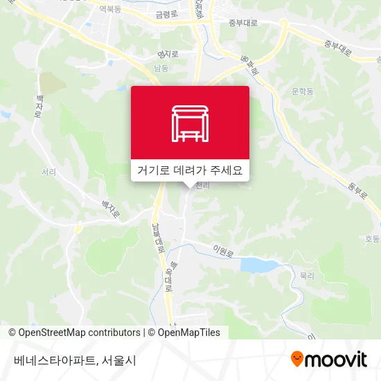 베네스타아파트 지도