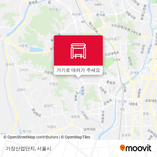 가장산업단지 지도