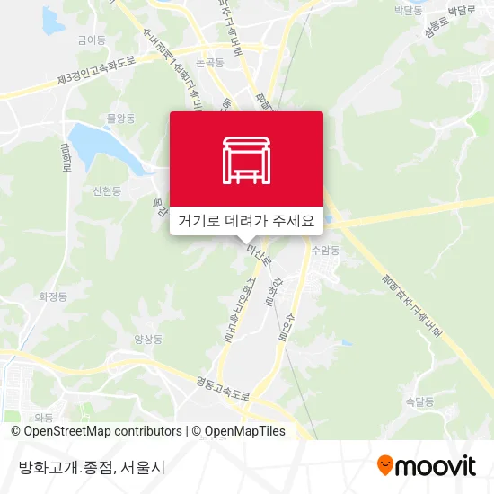 방화고개.종점 지도