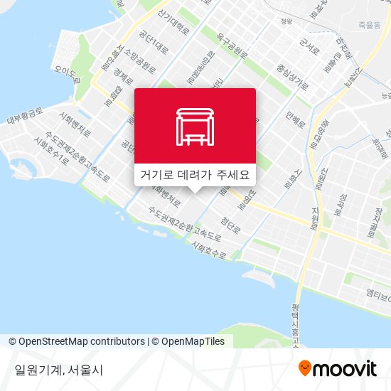 일원기계 지도