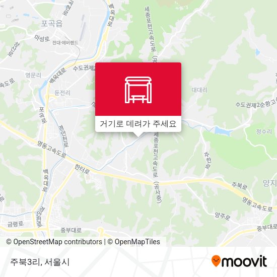 주북3리 지도