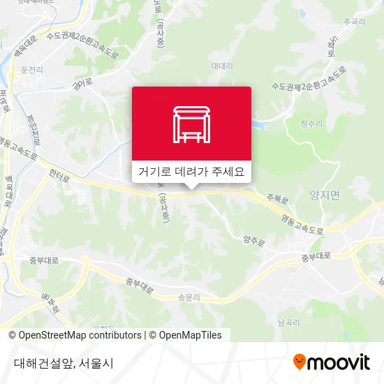 대해건설앞 지도