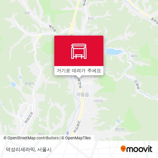 덕성리세라믹 지도