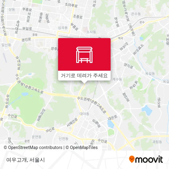 여우고개 지도
