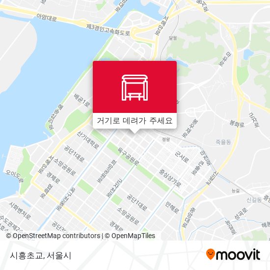 시흥초교 지도