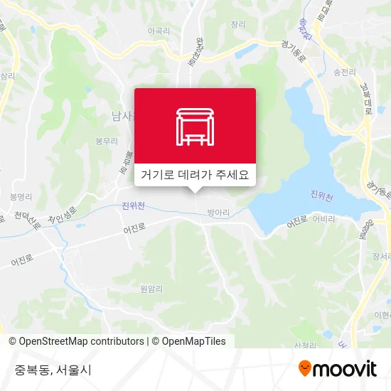 중복동 지도