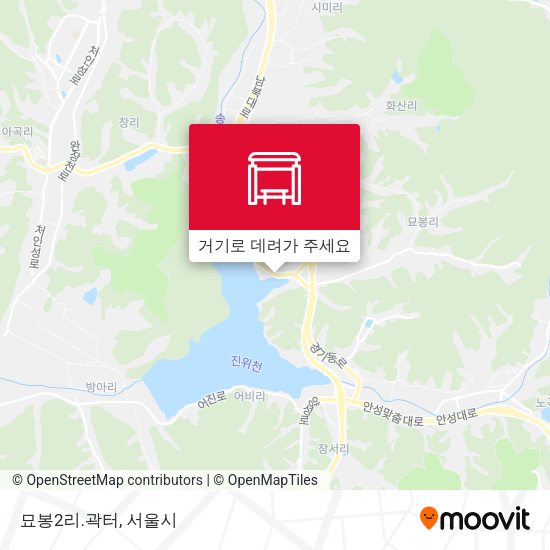묘봉2리.곽터 지도
