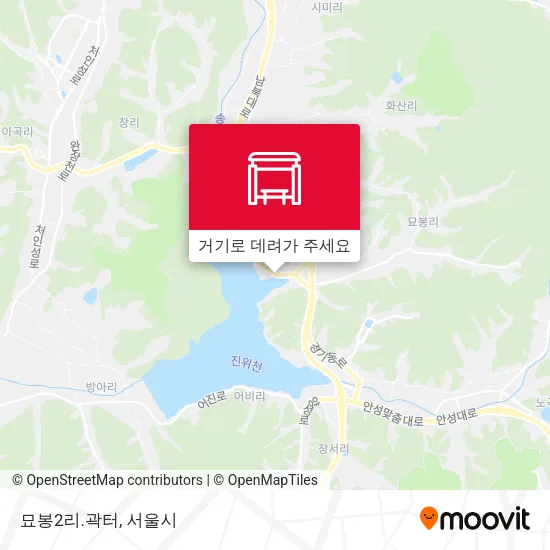 묘봉2리.곽터 지도